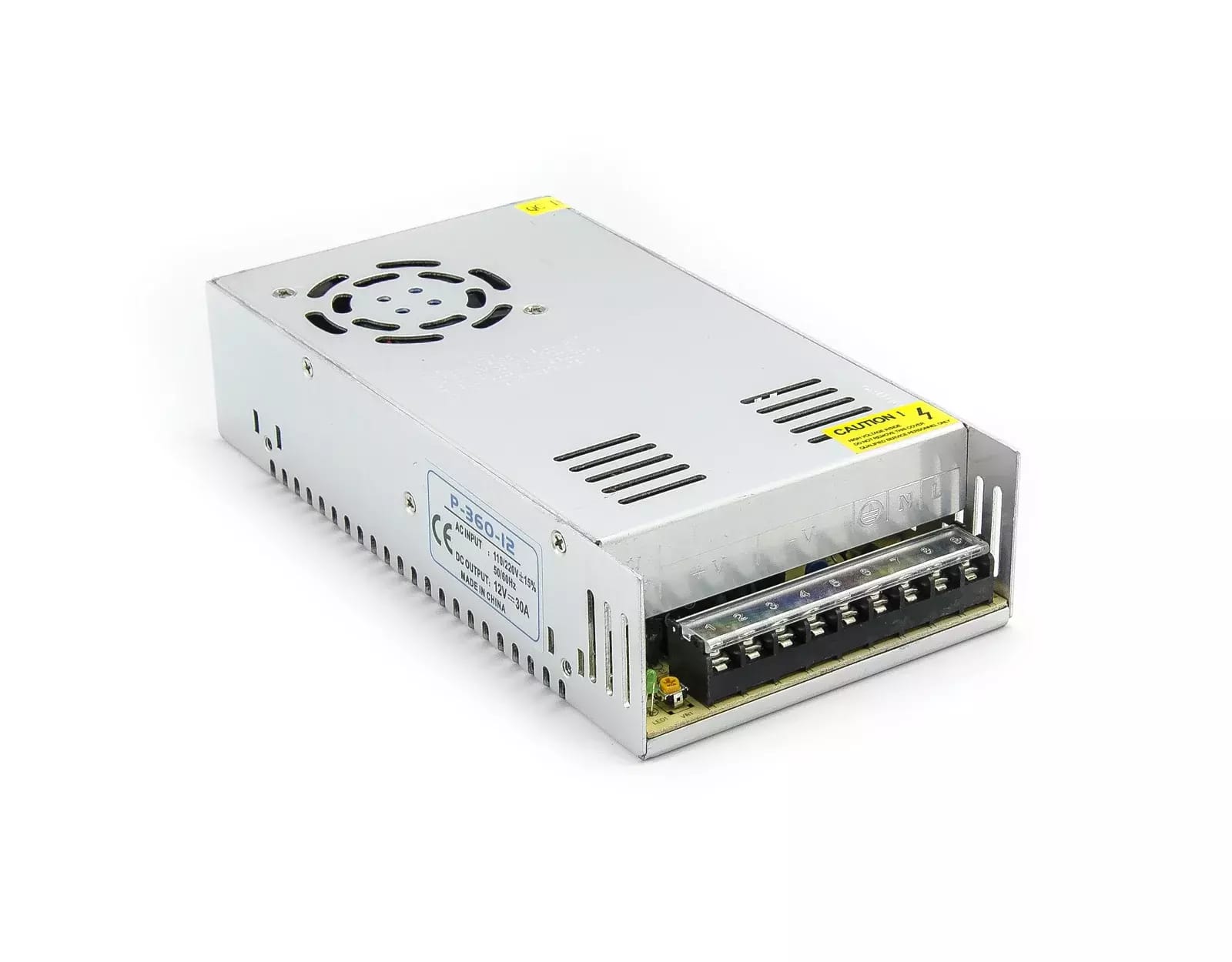 Priemyselný zdroj P-360-12 12V 30A 360W