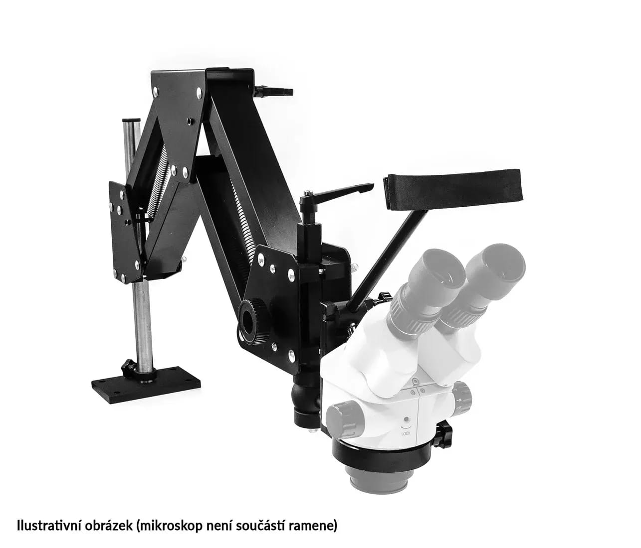 Dlhé otočné rameno pre priemyselné mikroskopy 36 - 80 cm – 2