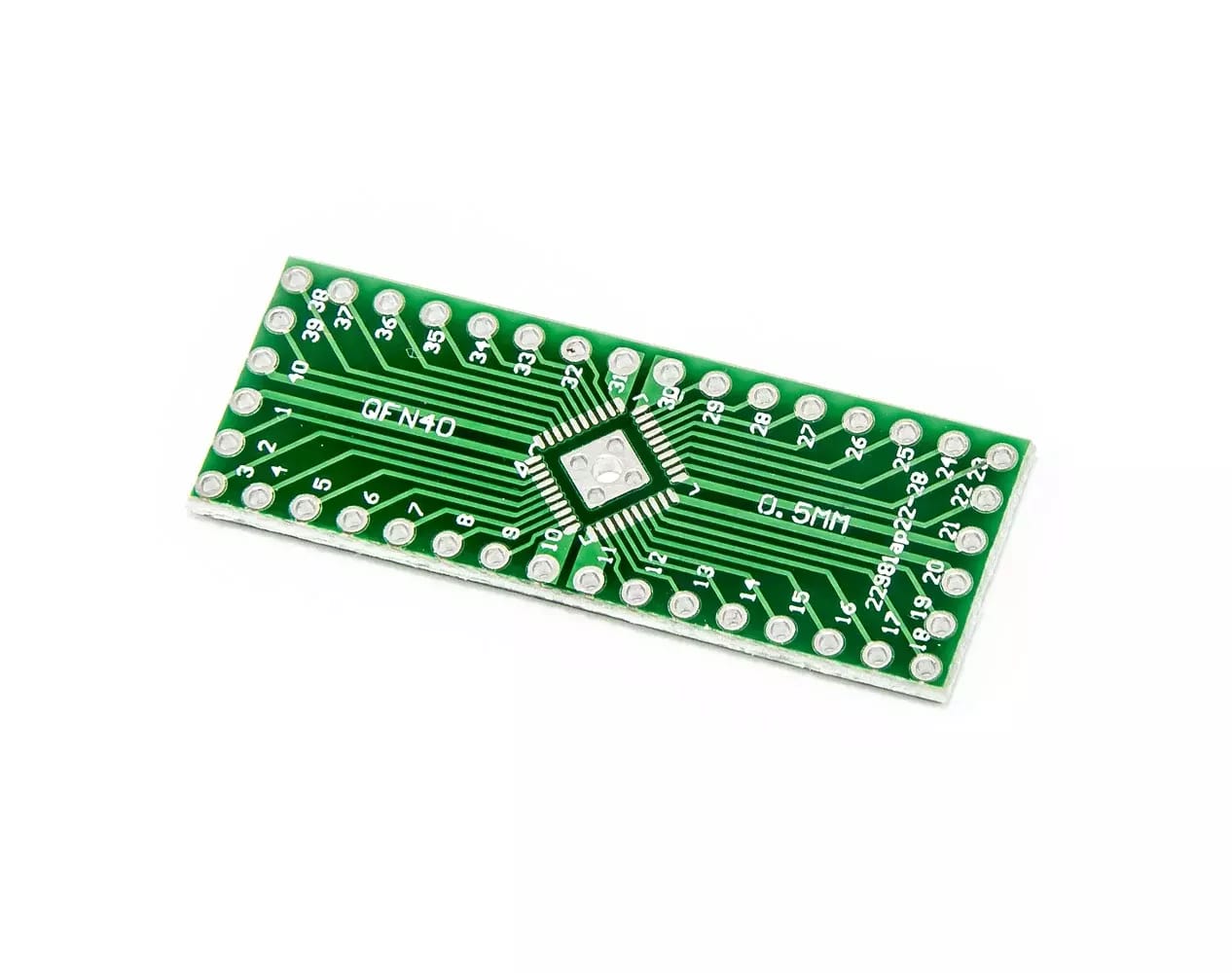 SMD redukcia z QFN32 QFN40 na DIP32 a DIP40 2.54mm