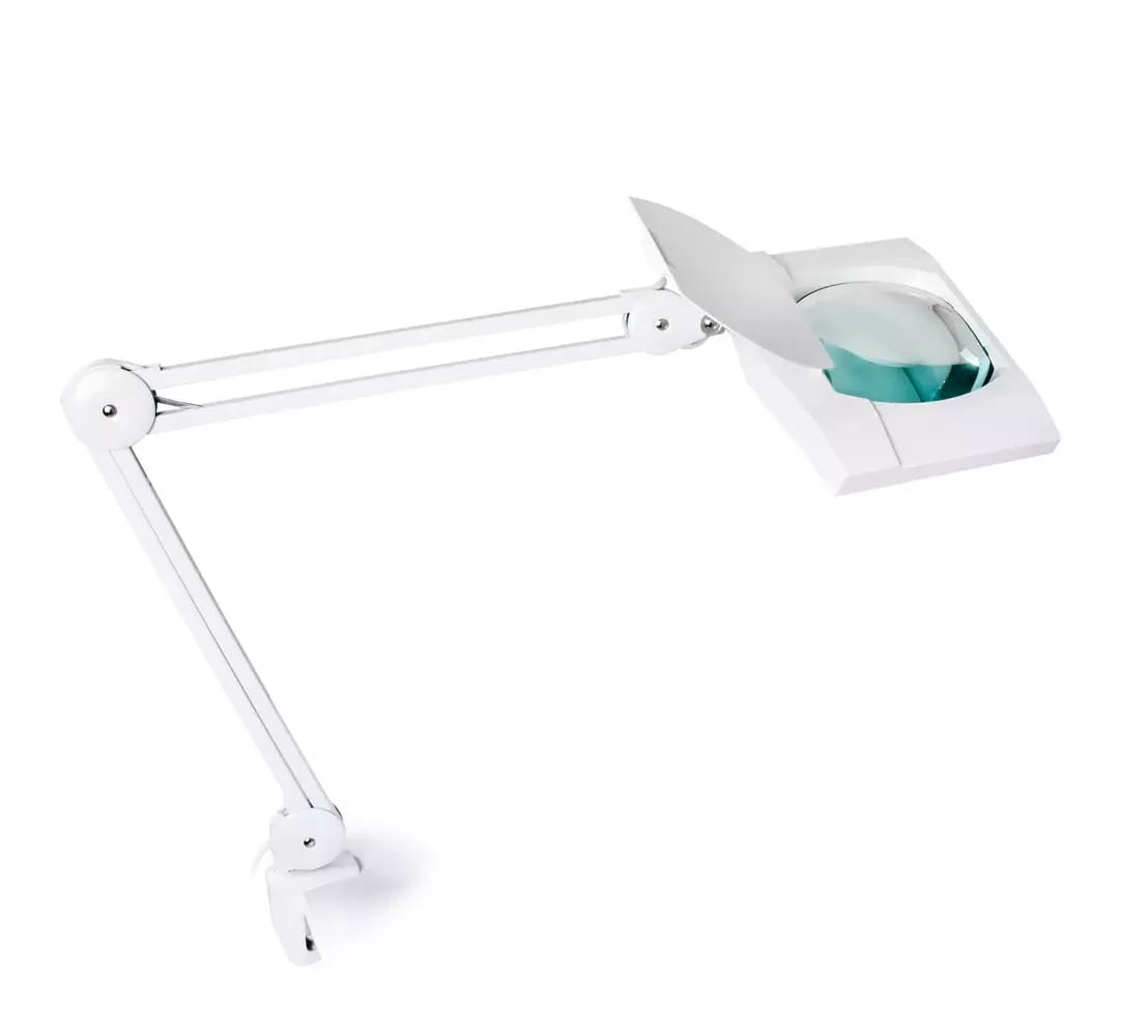 Servisná lampa s veľkoplošnou lupou LED Tera 8D – 2