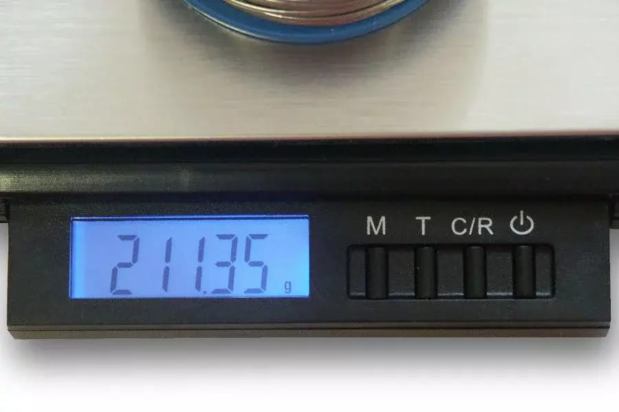 Digitálna listová váha s odchylkou 0,025g – 2