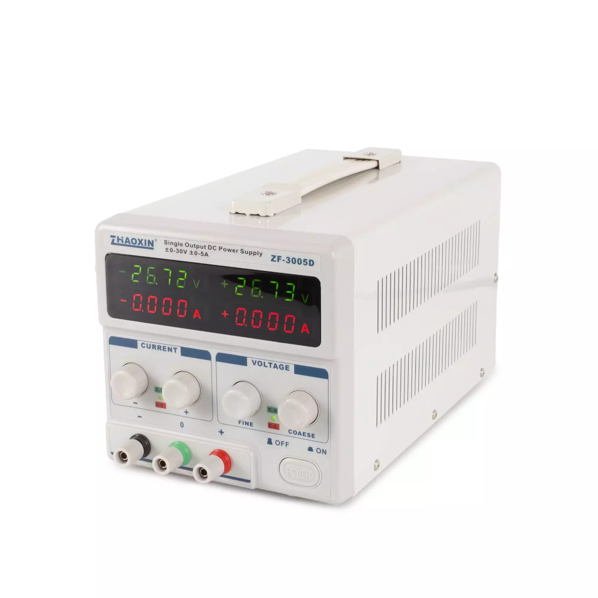 ZF-3005D Symetrický laboratórny zdroj 30V / 5A (CV/CC)