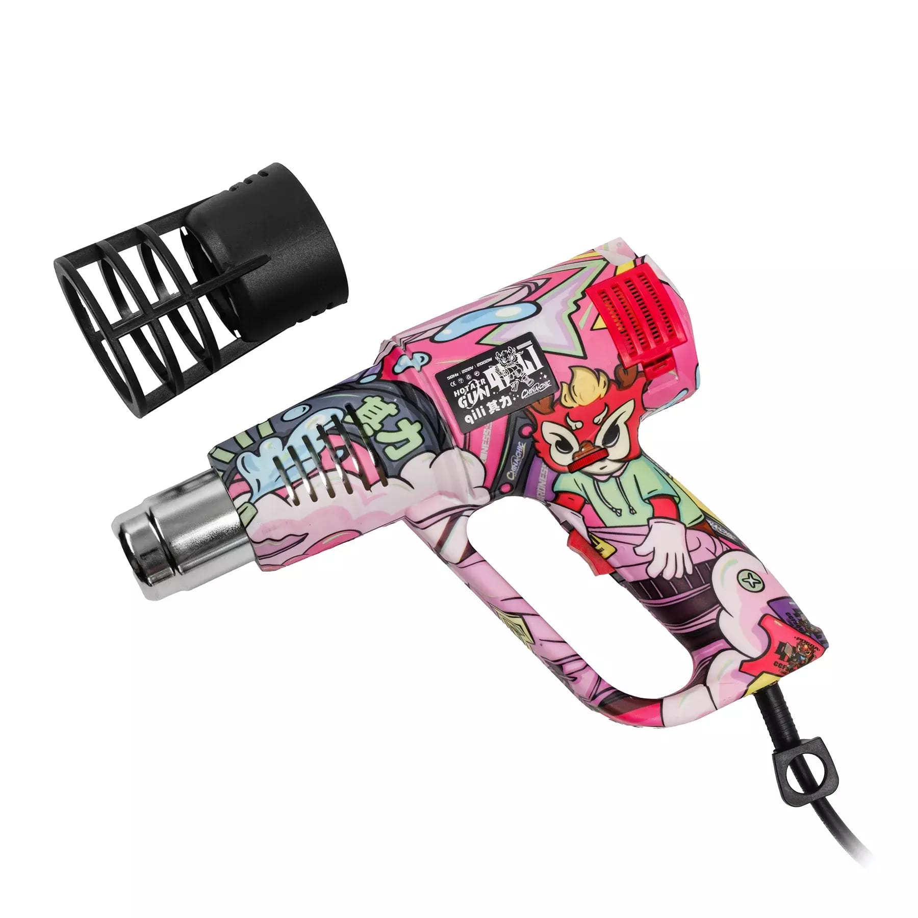 teplovzdušná pištoľ Qili QR-83B Graffiti - 2000W – 2